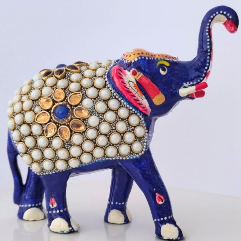 Meenakari Moti Elephant 6"