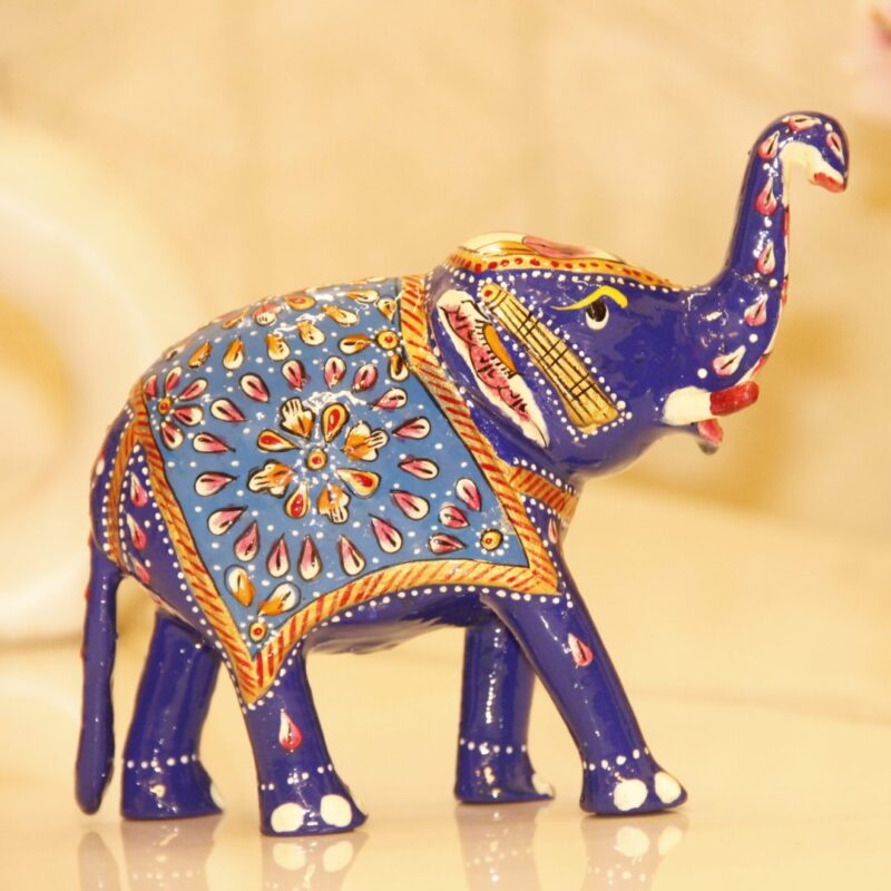 Meenakari Elephant 6"