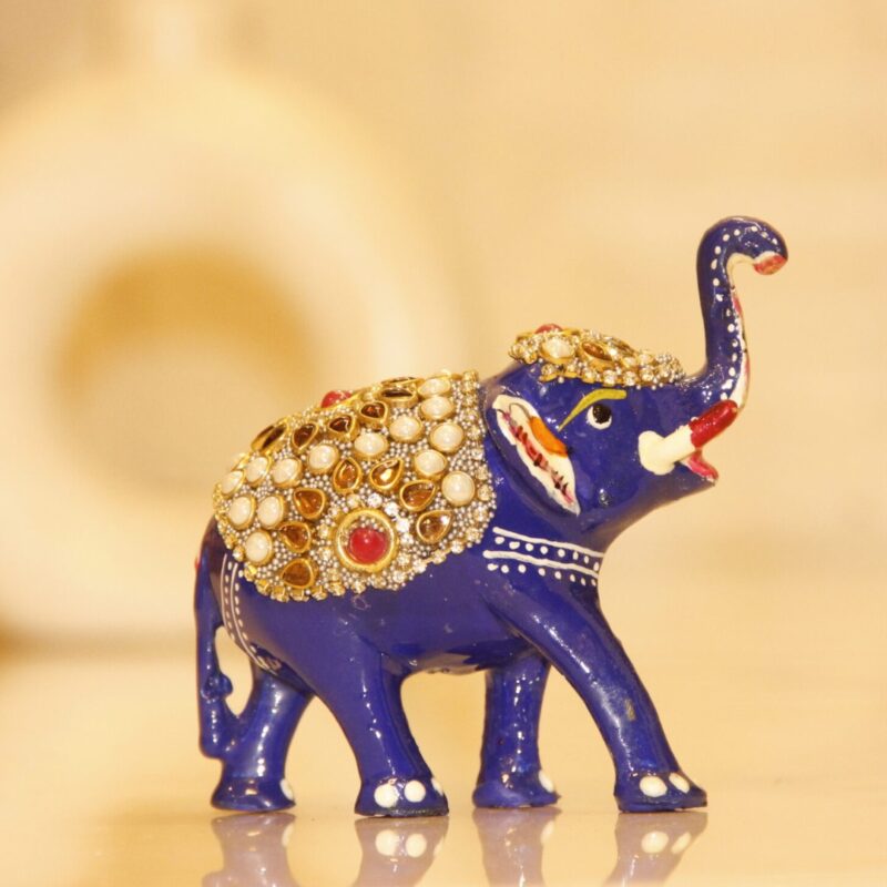 Meenakari Moti Elephant 3"