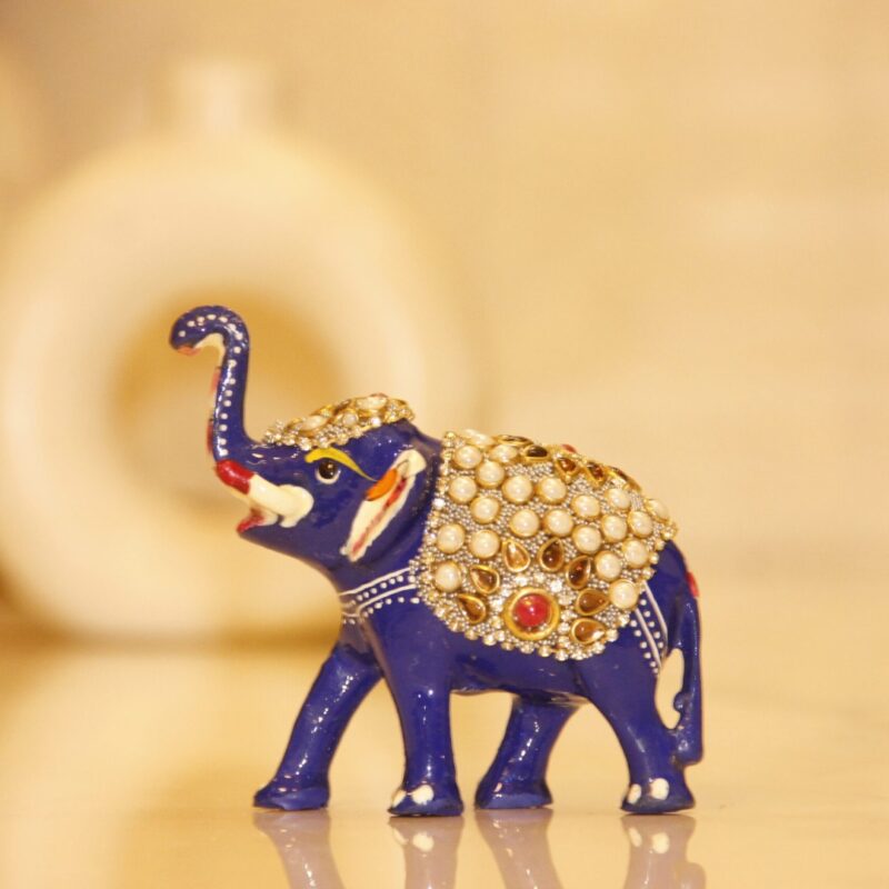 Meenakari Moti Elephant 3" - Image 3