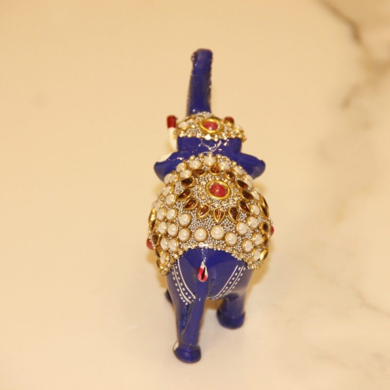 Meenakari Moti Elephant 3" - Image 2